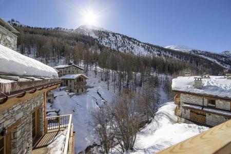 Ski verhuur Appartement 4 kabine kamers 6 personen (RIVES 6) - Résidence les Rives de l'Isère - Val d'Isère - Balkon