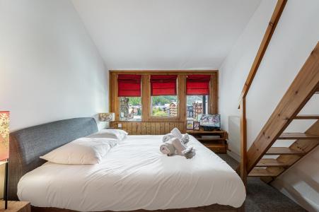 Skiverleih 2 Zimmer Maisonettewohnung für 4 Personen (314) - Résidence Saturne - Val d'Isère - Schlafzimmer