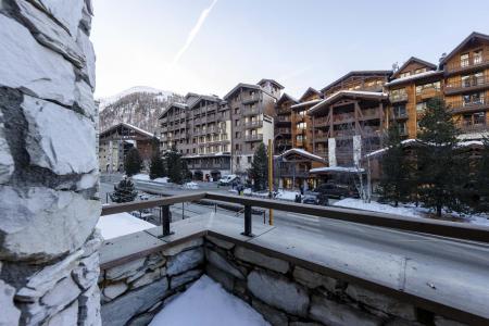 Vakantie in de bergen Studio cabine 4 personen (12) - Résidence Télémark - Val d'Isère - Buiten winter