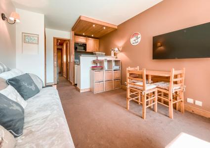 Ski verhuur Studio bergnis 6 personen (09) - Saint Michel - Val d'Isère - Woonkamer