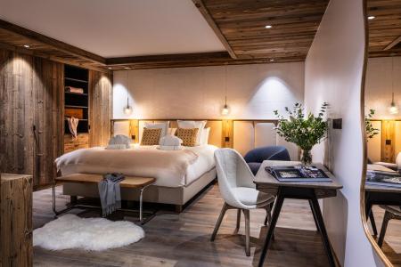 Rent in ski resort 5 room duplex apartment cabin 8-10 people (S1) - Silverstone - Val d'Isère - Bedroom