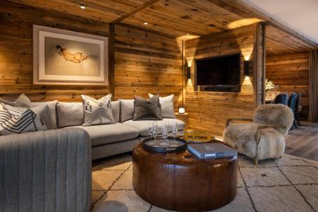 Rent in ski resort 5 room triplex apartment 8 people (S6) - Silverstone - Val d'Isère - Living room