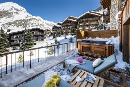 Ski verhuur Appartement triplex 5 kamers 10-12 personen (S5) - Silverstone - Val d'Isère - Terras