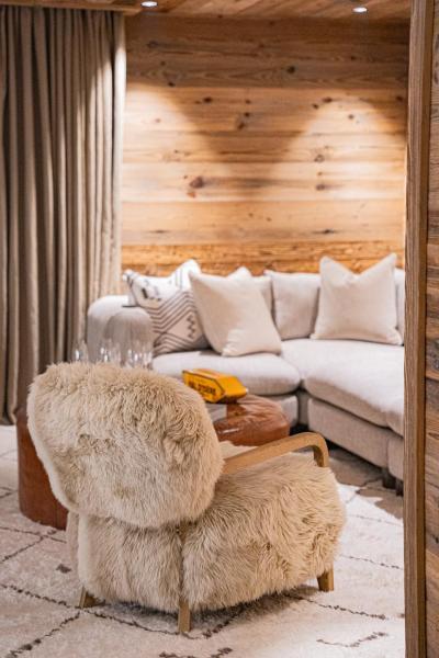 Ski verhuur Appartement triplex 5 kamers 8 personen (S6) - Silverstone - Val d'Isère - Woonkamer