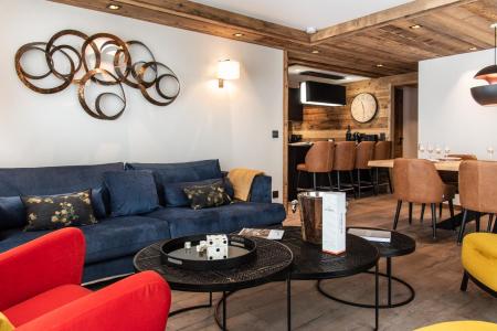 Rent in ski resort 4 room apartment 6 people (A22) - Vail Lodge - Val d'Isère - Living room