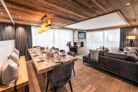 Аренда на лыжном курорте Апартаменты 5 комнат кабин 8-10 чел. (B12) - Vail Lodge - Val d'Isère - Салон