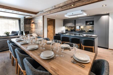 Location au ski Appartement 5 pièces cabine 10-12 personnes (A12) - Vail Lodge - Val d'Isère - Table