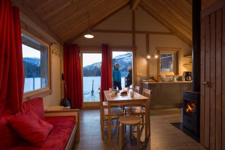 Location au ski Chalet 3 pièces 5 personnes (Montana) - Camping La Clarée - Val-des-Prés - Séjour