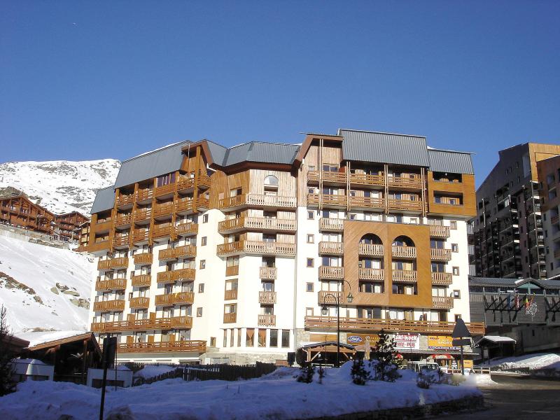 Аренда на лыжном курорте Апартаменты 2 комнат 4 чел. (6) - Altineige - Val Thorens - зимой под открытым небом