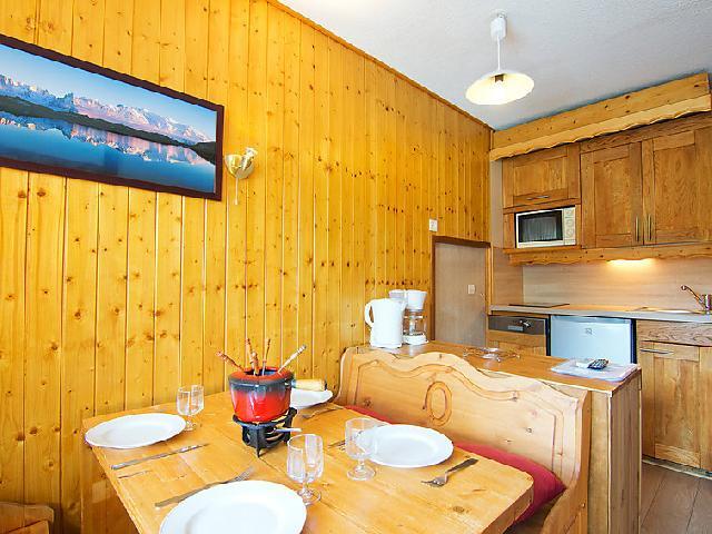 Ski verhuur Appartement 2 kamers bergnis 4 personen (11) - Arcelle - Val Thorens - Keukenblok