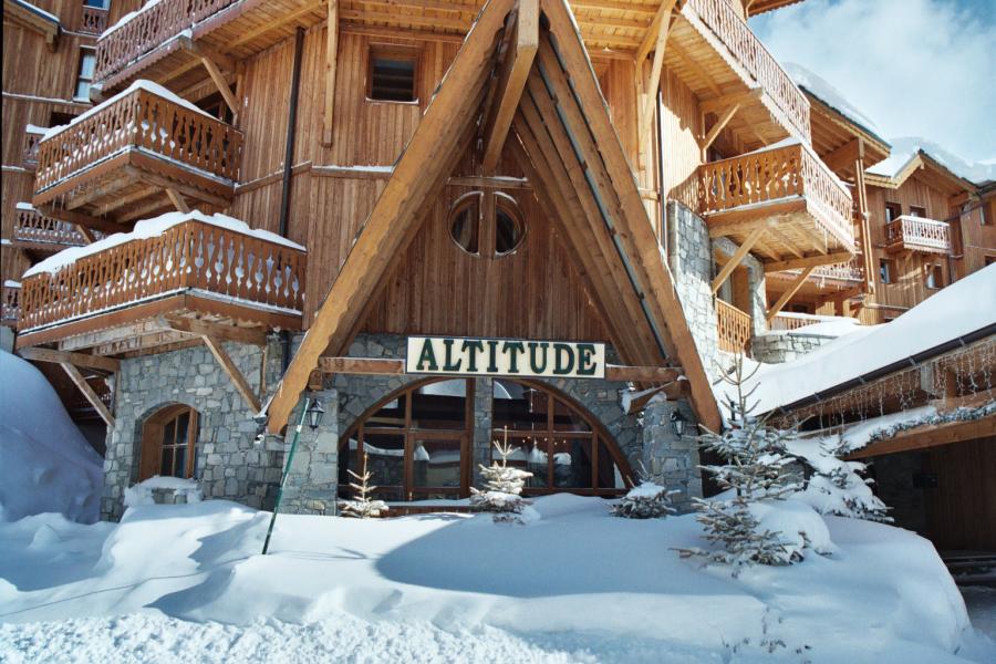 Vacances en montagne Chalet Altitude - Val Thorens - Extérieur hiver
