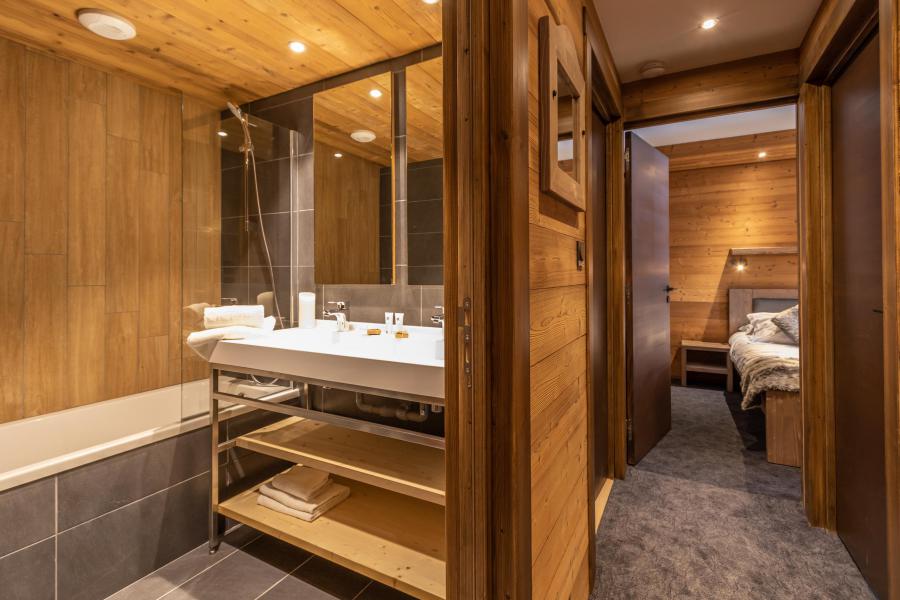 Alquiler al esquí Apartamento 3 piezas para 4 personas - Chalet Altitude - Val Thorens - Cuarto de baño