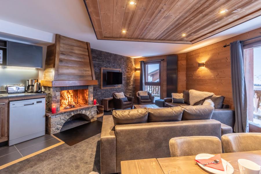 Alquiler al esquí Apartamento 6 piezas para 10 personas - Chalet Altitude - Val Thorens - Comedor