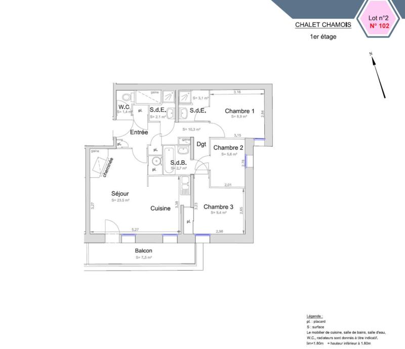 Skiverleih Chalet Chamois - Val Thorens - Plan