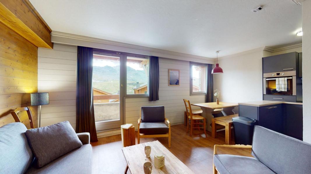 Skiverleih Chalet Chamois - Val Thorens - Wohnzimmer