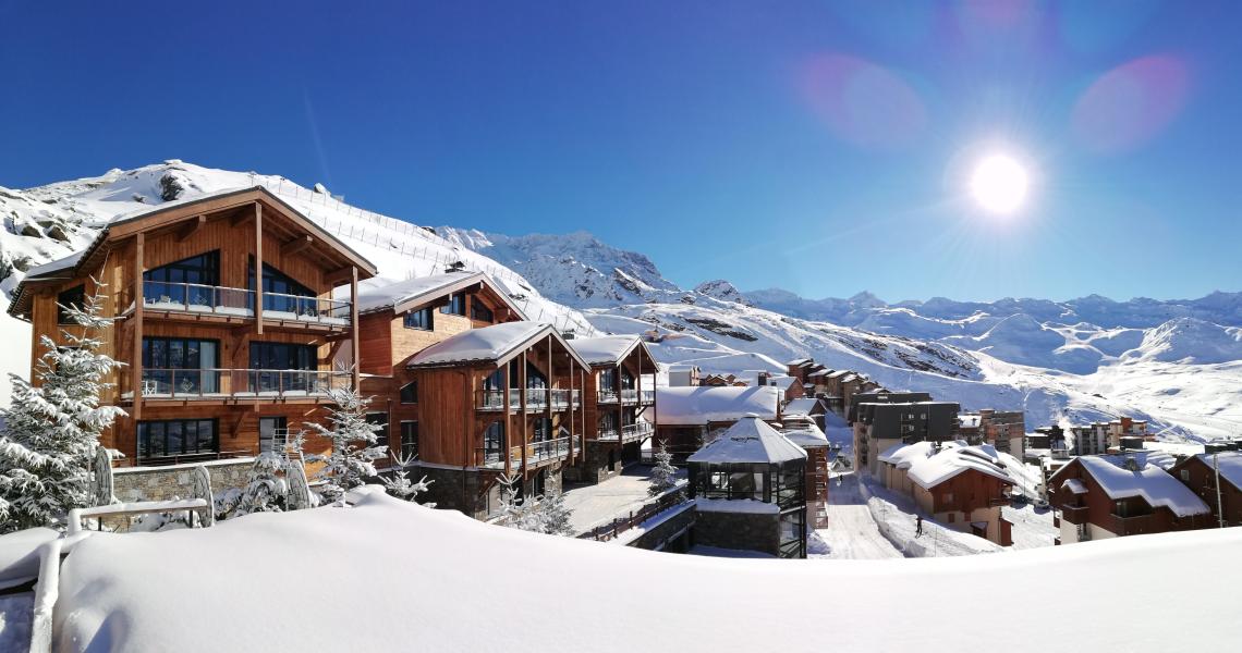 Location au ski Chalet Cullinan - Val Thorens - Extérieur hiver