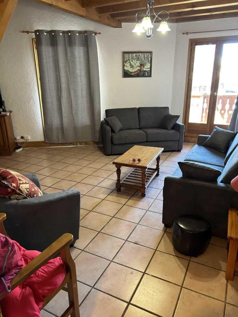 Skiverleih 6 Zimmer Maisonettewohnung für 10 Personen (3) - Chalet les Trolles - Val Thorens - Wohnzimmer