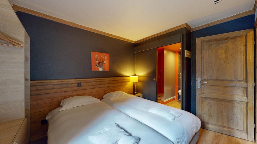 Skiverleih 4-Zimmer-Holzhütte für 6 Personen (305) - Chalet Mouflon - Val Thorens - Schlafzimmer