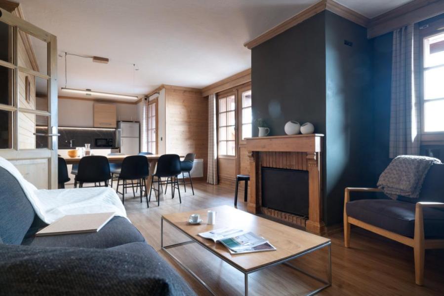 Skiverleih 4 Zimmer Maisonettewohnung für 8 Personen (303) - Chalet Mouflon - Val Thorens - Wohnzimmer