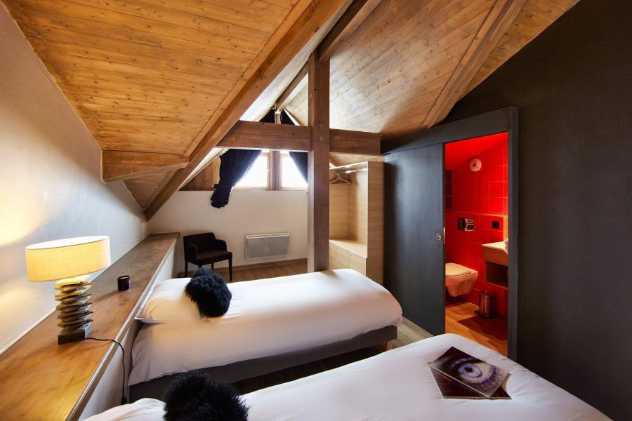 Skiverleih 6 Zimmer Maisonettewohnung für 12 Personen (301) - Chalet Mouflon - Val Thorens - Offener Schlafbereich