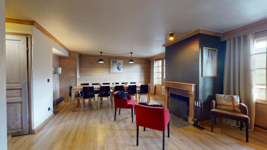 Skiverleih 6 Zimmer Maisonettewohnung für 12 Personen (301) - Chalet Mouflon - Val Thorens - Wohnzimmer