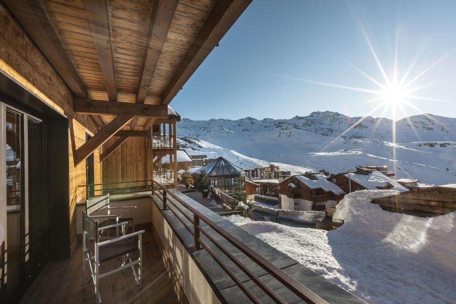 Holiday in mountain resort Chalet Orlov - Val Thorens - Winter outside
