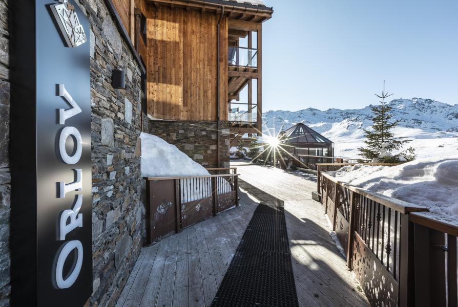 Rent in ski resort Chalet Orlov - Val Thorens - Winter outside
