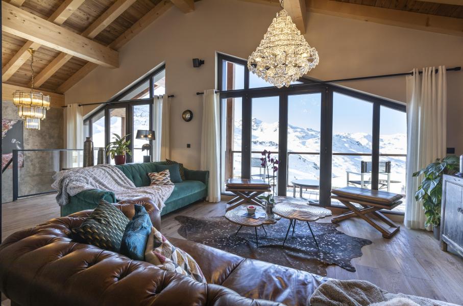 Rent in ski resort Chalet Orlov - Val Thorens - Living room