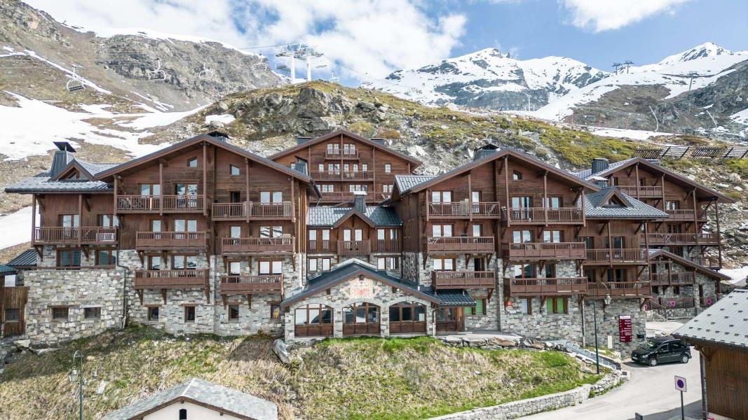 Skiverleih 4-Zimmer-Appartment für 6 Personen (7) - Chalet Rosael - Val Thorens - Draußen im Winter