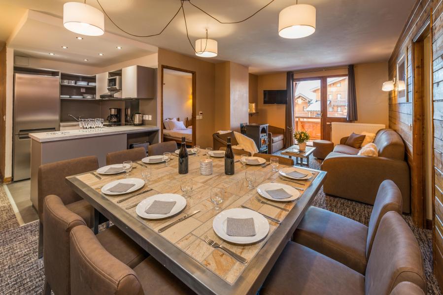 Rent in ski resort 6 room apartment 10 people - Chalet Val 2400 - Val Thorens - Living room