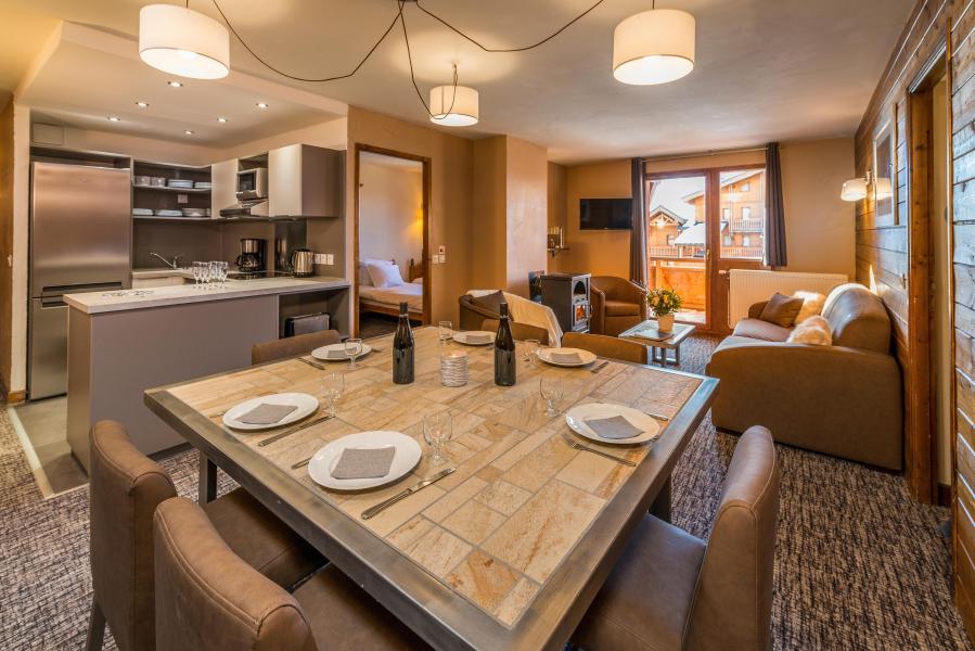 Rent in ski resort Chalet Val 2400 - Val Thorens - Living room