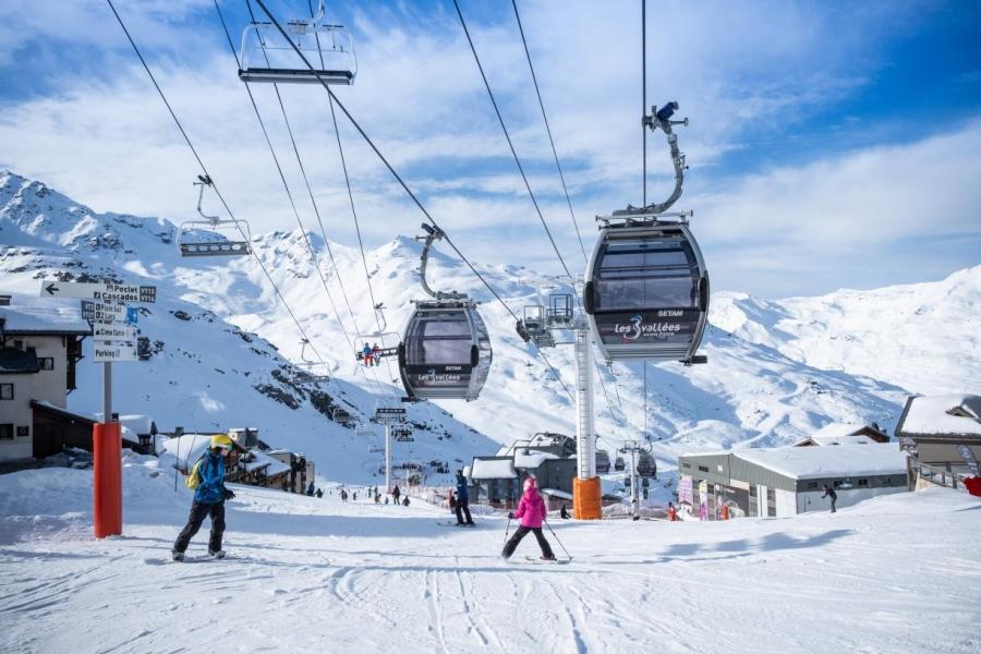 Аренда на лыжном курорте Hôtel Club MMV les Arolles - Val Thorens - зимой под открытым небом