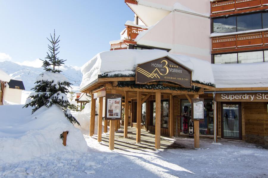 Аренда на лыжном курорте Hôtel des 3 Vallées - Val Thorens - зимой под открытым небом