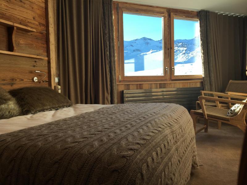 Rent in ski resort Double/Twin room (2 people) (Véranda Cocoon) - Hôtel des 3 Vallées - Val Thorens - Double bed