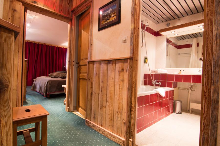 Skiverleih Familienschlafzimmer (4 personen) - Hôtel des 3 Vallées - Val Thorens - Badezimmer