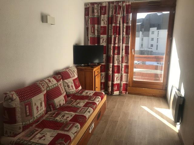 Skiverleih 2-Zimmer-Appartment für 4 Personen (114) - La Résidence Altineige - Val Thorens - Wohnzimmer