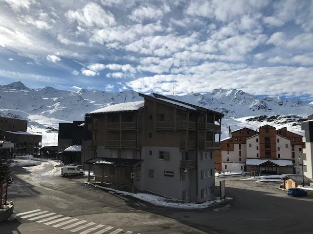 Wynajem na narty Apartament 2 pokojowy 4 osób (114) - La Résidence Altineige - Val Thorens - Zima na zewnątrz