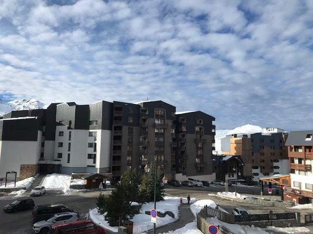 Skiverleih 2-Zimmer-Appartment für 4 Personen (114) - La Résidence Altineige - Val Thorens - Draußen im Winter