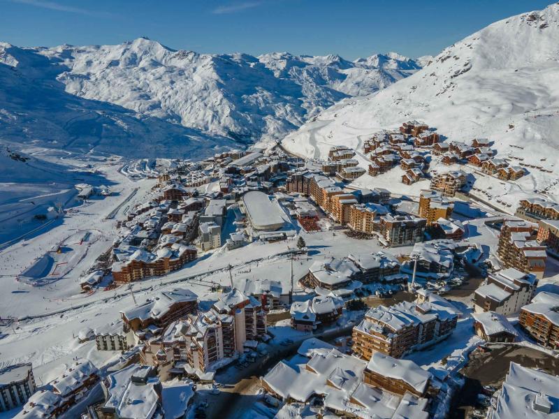 Ski verhuur La Résidence l'Altineige - Val Thorens - Buiten winter