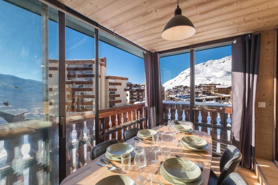 Аренда на лыжном курорте Апартаменты 2 комнат 6 чел. (J4) - La Résidence le Sérac - Val Thorens