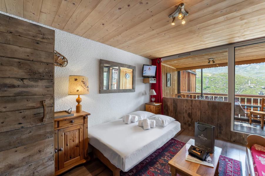 Аренда на лыжном курорте Квартира студия со спальней для 4 чел. (T7) - La Résidence le Sérac - Val Thorens - Салон