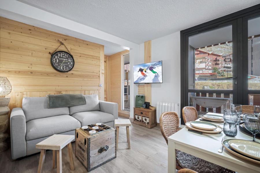 Ski verhuur Appartement 3 kamers 4 personen (414) - La Résidence les Hauts de la Vanoise - Val Thorens - Woonkamer