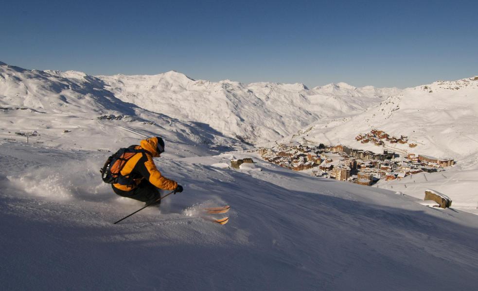 Vacanze in montagna Studio con alcova per 4 persone (132) - La Résidence les Névés - Val Thorens - Esteriore inverno