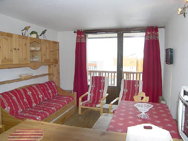 Ski verhuur Appartement 2 kamers 6 personen (11) - La Roche Blanche - Val Thorens - Woonkamer