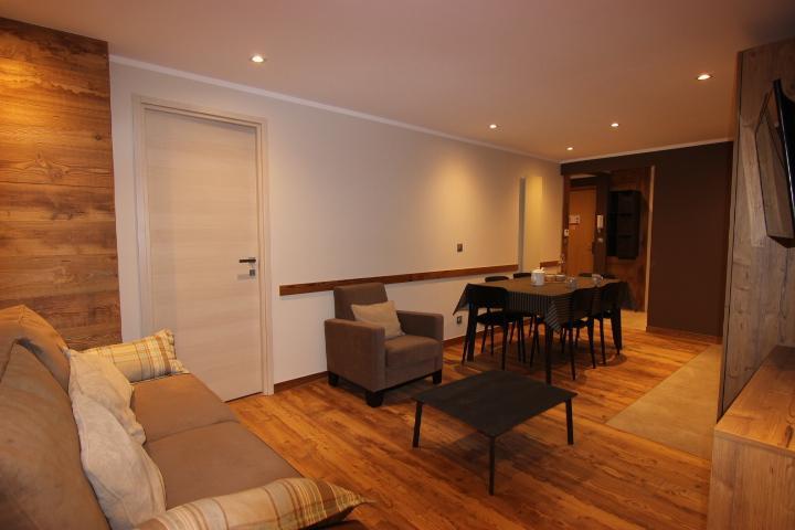 Ski verhuur Appartement 2 kamers 4 personen (14) - Le Chalet Diamant - Val Thorens - Woonkamer