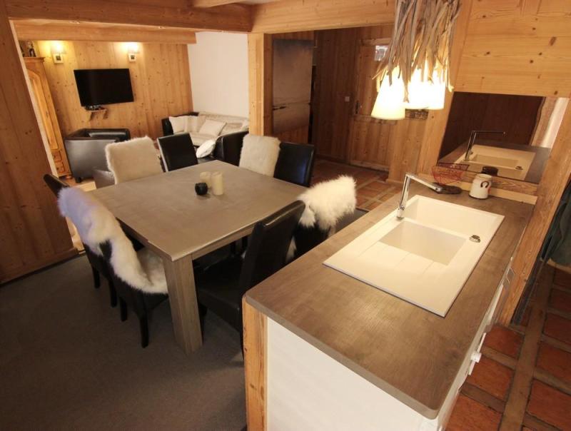 Rent in ski resort 5 room duplex apartment cabin 8 people (12) - Le Chalet Peclet - Val Thorens - Kitchenette