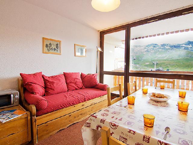 Rent in ski resort 2 room apartment 6 people (3) - Le Lac du Lou - Val Thorens - Living room