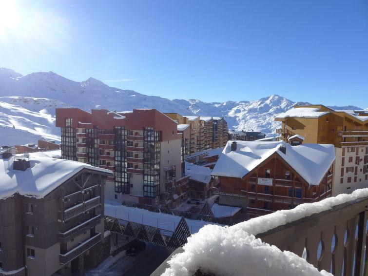 Soggiorno sugli sci Appartamento 2 stanze per 6 persone (2) - Le Lac du Lou - Val Thorens - Balcone