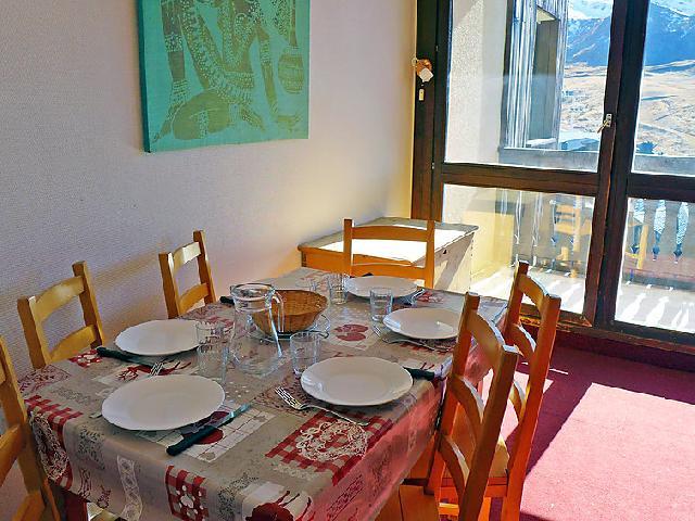 Ski verhuur Appartement 2 kamers 6 personen (2) - Le Lac du Lou - Val Thorens - Woonkamer