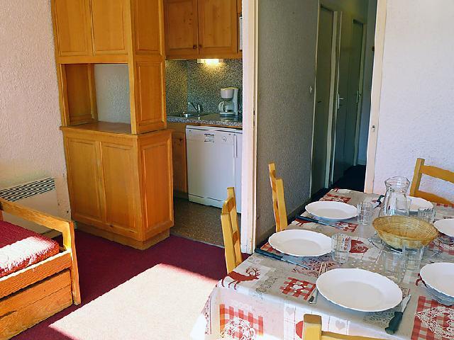 Ski verhuur Appartement 2 kamers 6 personen (2) - Le Lac du Lou - Val Thorens - Woonkamer